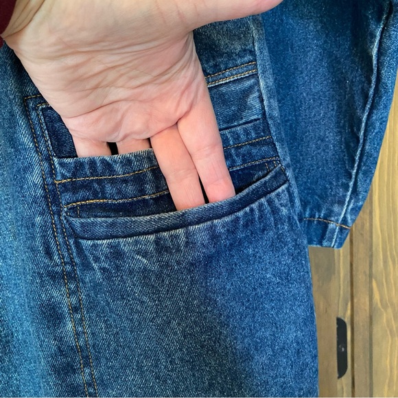 Denim Blue Women's Duster, Lined - Picture 4 of 6